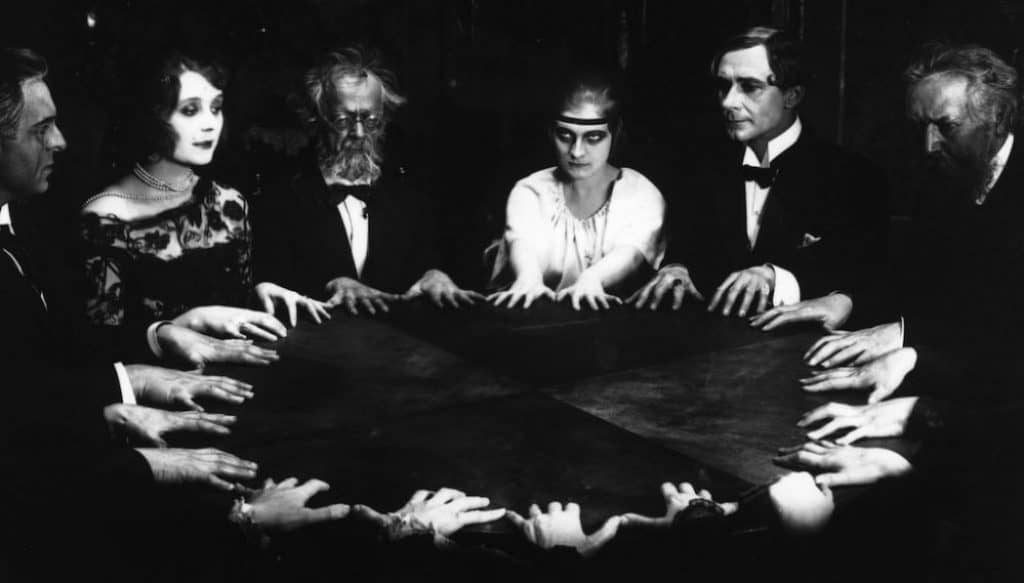 The history of paranormal investigation involved many different techniques including the seance.