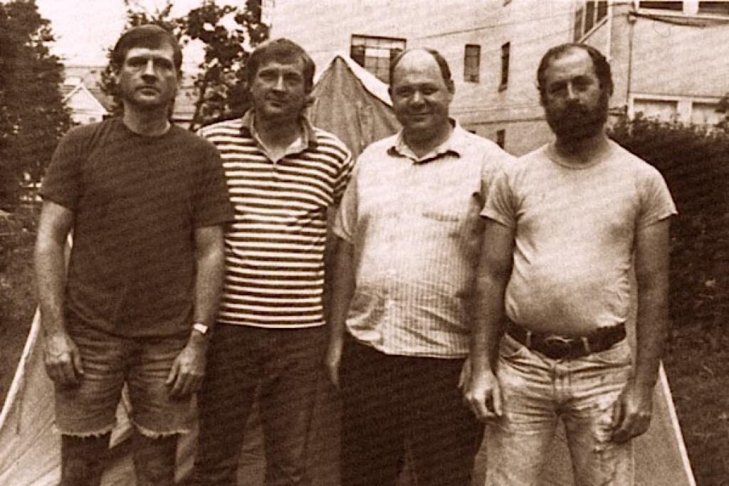 L-R are Jack Weiner, Jim Weiner, Charlie Fotz and Chuck Rak