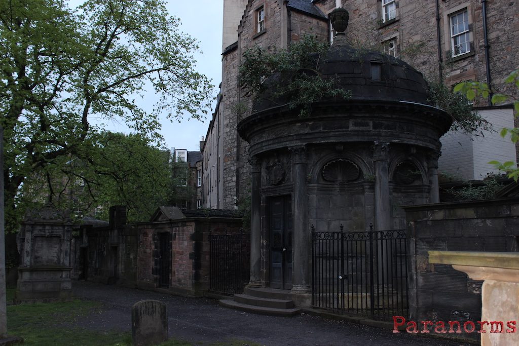 The black mausoleum of George Mackenzie